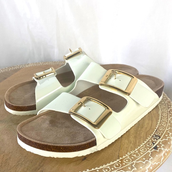 Steve Madden Shoes - Madden Girl Women's Bodie Two Strap Footbed Sandals